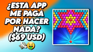 🤑 BUBBLE PARTY SHOOTER WARRIOR REALMENTE PAGA? 💰 APP PARA GANAR DINERO JUGANDO A PAYPAL 2023 💸 FAKE? screenshot 2