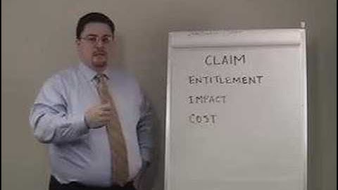 Construction Netcast: Essential Pieces of a Claim