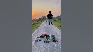 Jaw-Dropping Tricks in Inline Skating You Must See 😰😱 #rollerskating #skater #ytshorts #tiktok