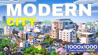 Modern City - Minecraft Map Trailer screenshot 3