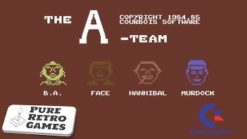 The A-Team - Commodore 64 [1985] - Sense, this game makes none - Questions, I have so many...