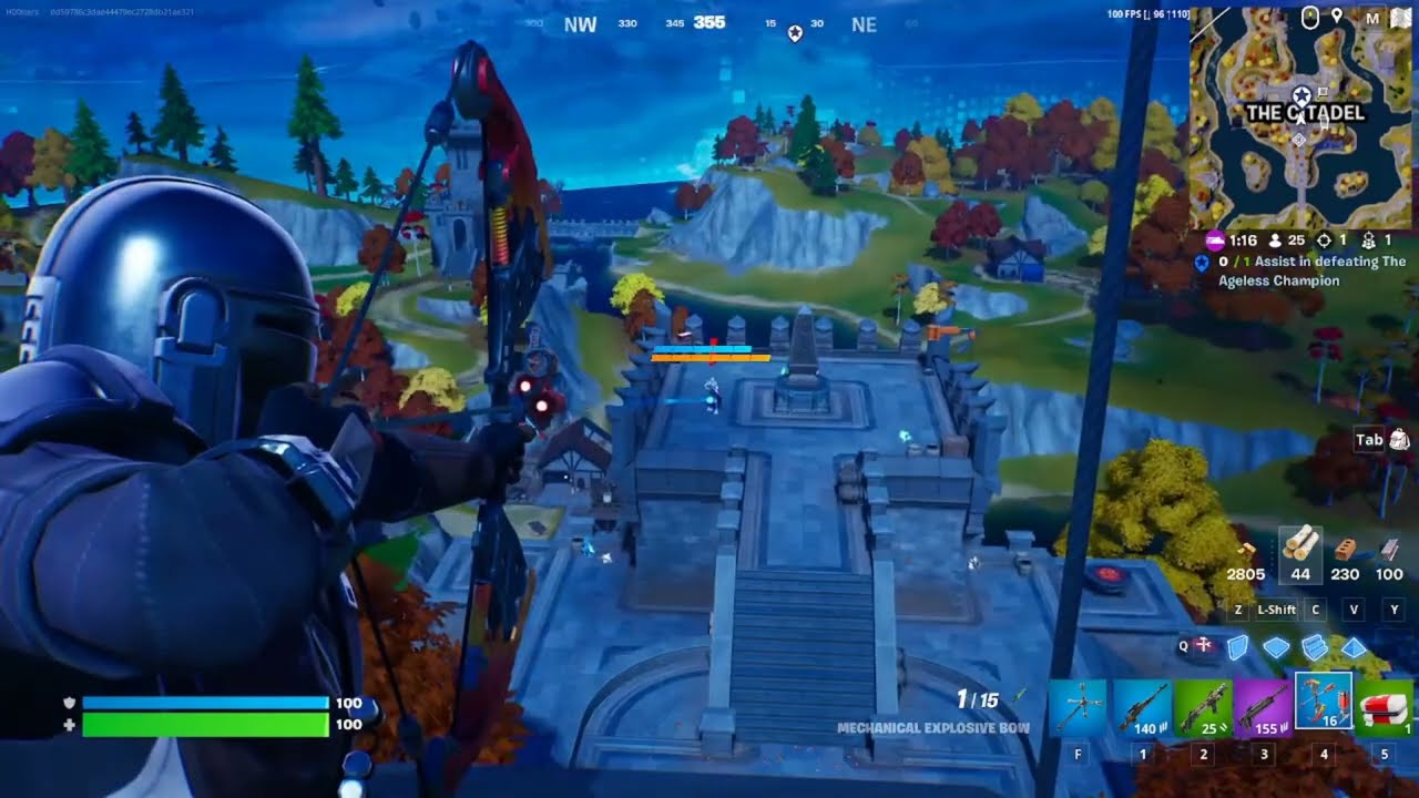 How to defeat the Ageless Champion in Fortnite Chapter 4 (Fortnite Chapter 4 New Boss Fight)