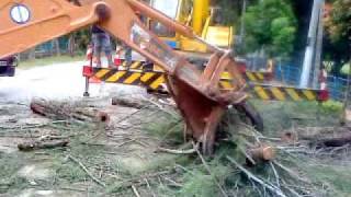 580L Case backhoe tricks