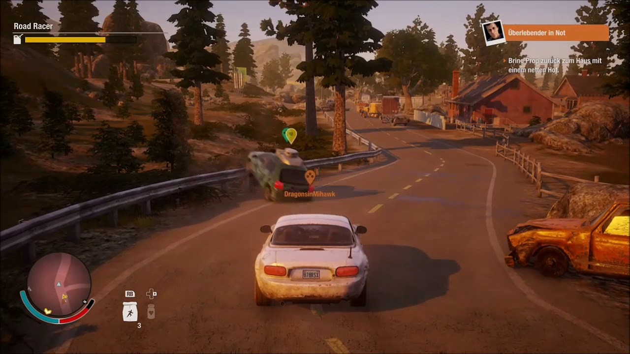 State of Decay 2 Multiplayer Car Crash
