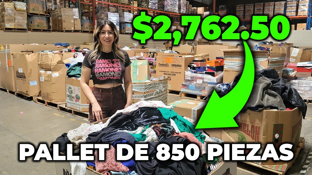 PAGUE $375 por $3000 PALLET de  de DEVOLUCIONES DE CLIENTES DE 😱  