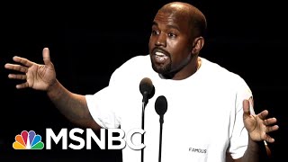 Mark Thompson Kanye West s Acting As President Trump s Personal Minstrel Velshi Ruhle MSNBC
