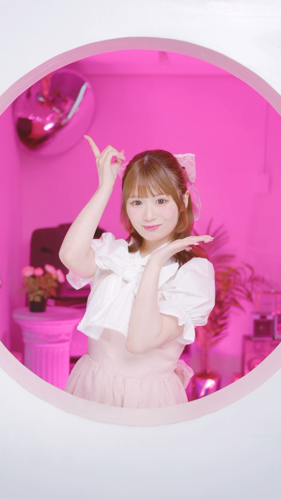 わたしログイン / #鹿野ななみ ver🩷#pixelribbon #ピクセルリボン