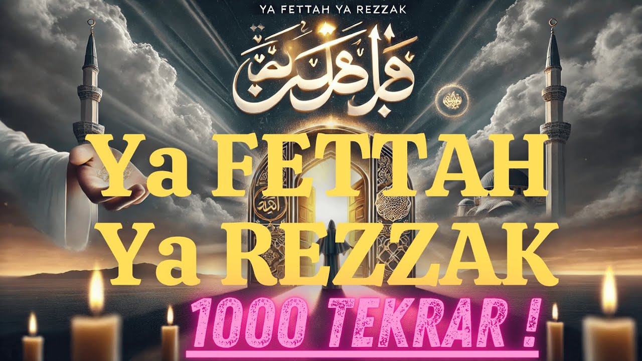 1000 Kere “Ya Fettah Ya Rezzak” Zikriyle Hayatım Değişti! 💥 Rızık Kapıları Açıldı, Şahit Ol!