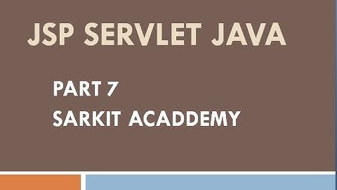 Servlets and JSPs Part   7 Getting Your App On the Internet  Java Web Programming