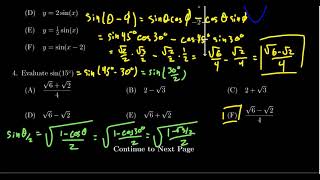 Math 1060, Exam 2 - Question 4