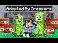 Adopted by Creepers In Minecraft!