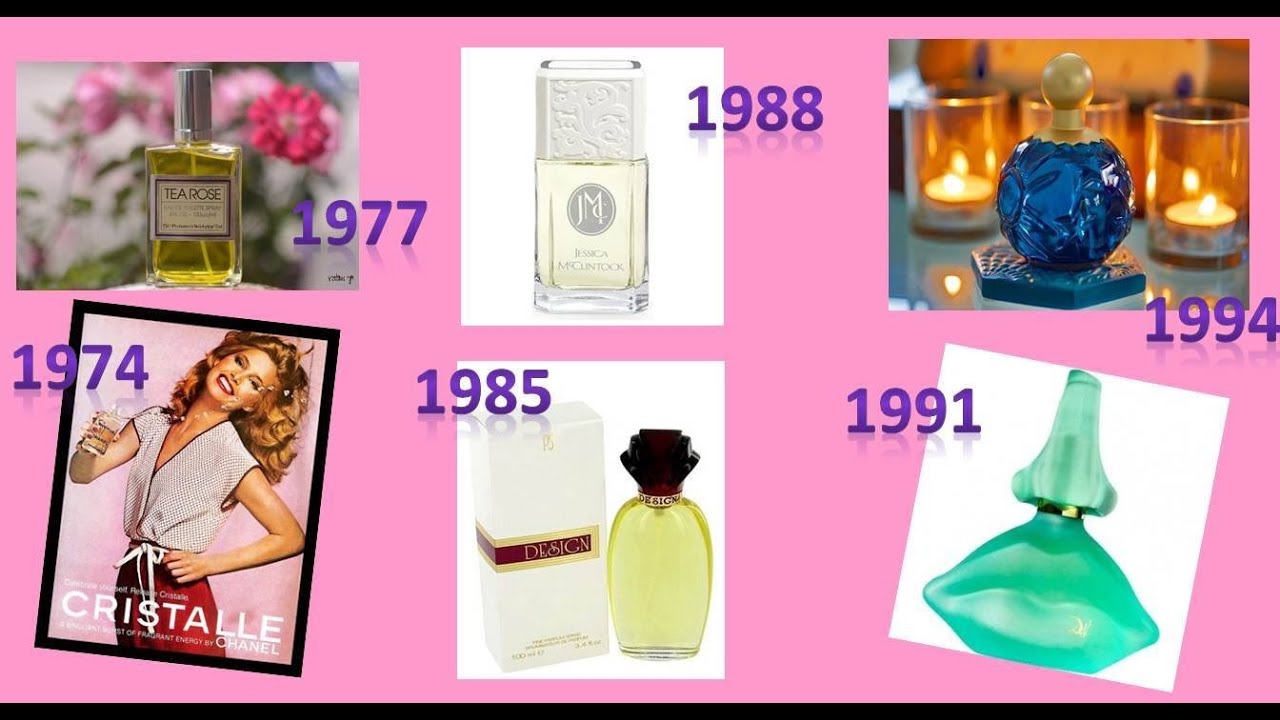 Vintage Perfumes from the 70s, 80s, and 90s Perfume Collection YouTube