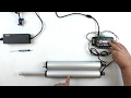 Controlling Multiple Linear Actuators from a Single Controller