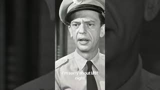 The Andy Griffith Show: Barney tells Andy that he didn’t know things would go the way they did