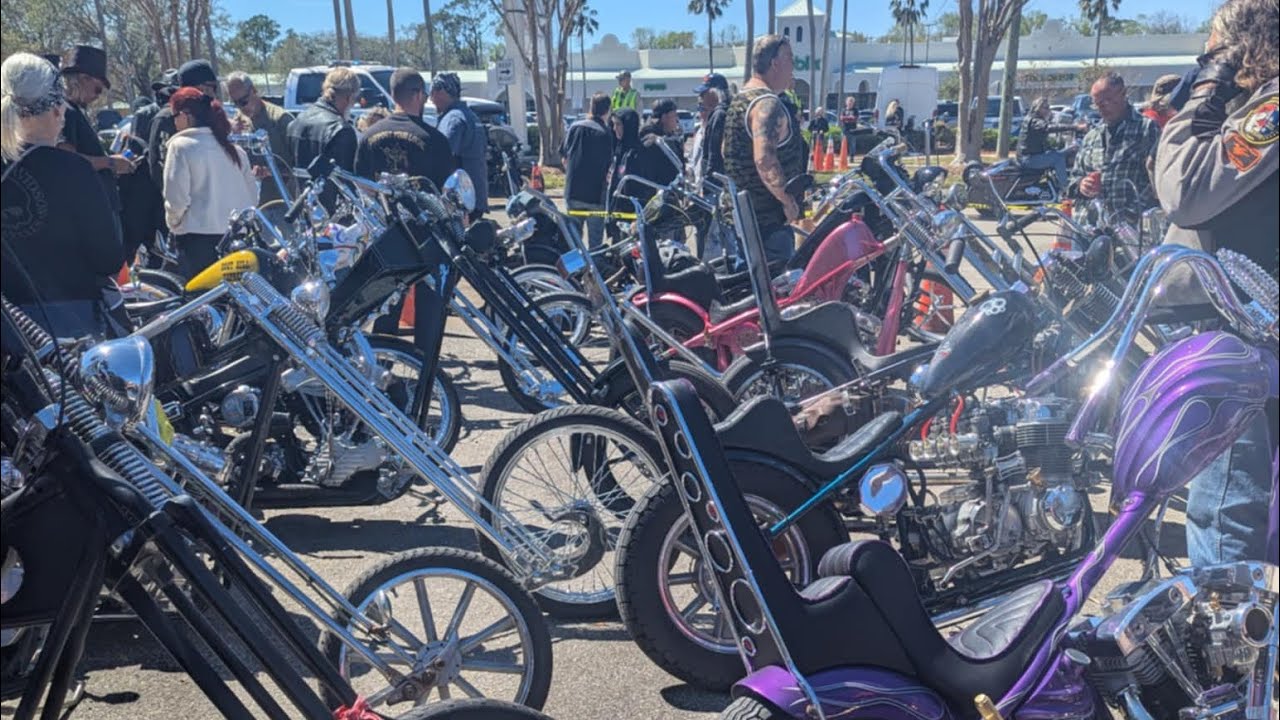 Harley Davidson Panheads at Willie’s Tropical Tattoo Chopper Show 2025