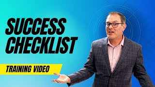 Your Retail Success Checklist - A Free Training Video