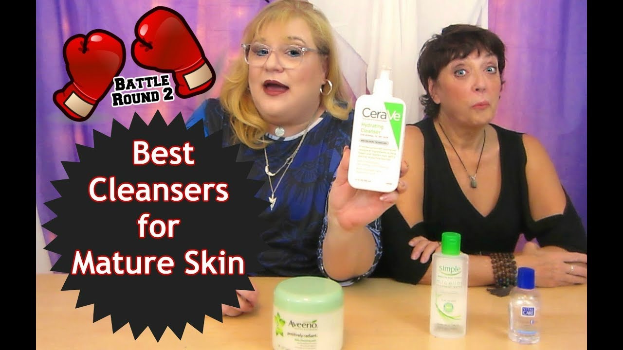 Battle of the Anti-Aging Drugstore Cleansers Round 2: The Best Facial Wash for Mature Skin