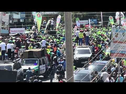 Gachagua in Naivasha today