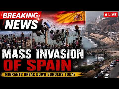 🚨MASS INVASION OF SPAIN BEFORE OUR VERY EYES 🚨