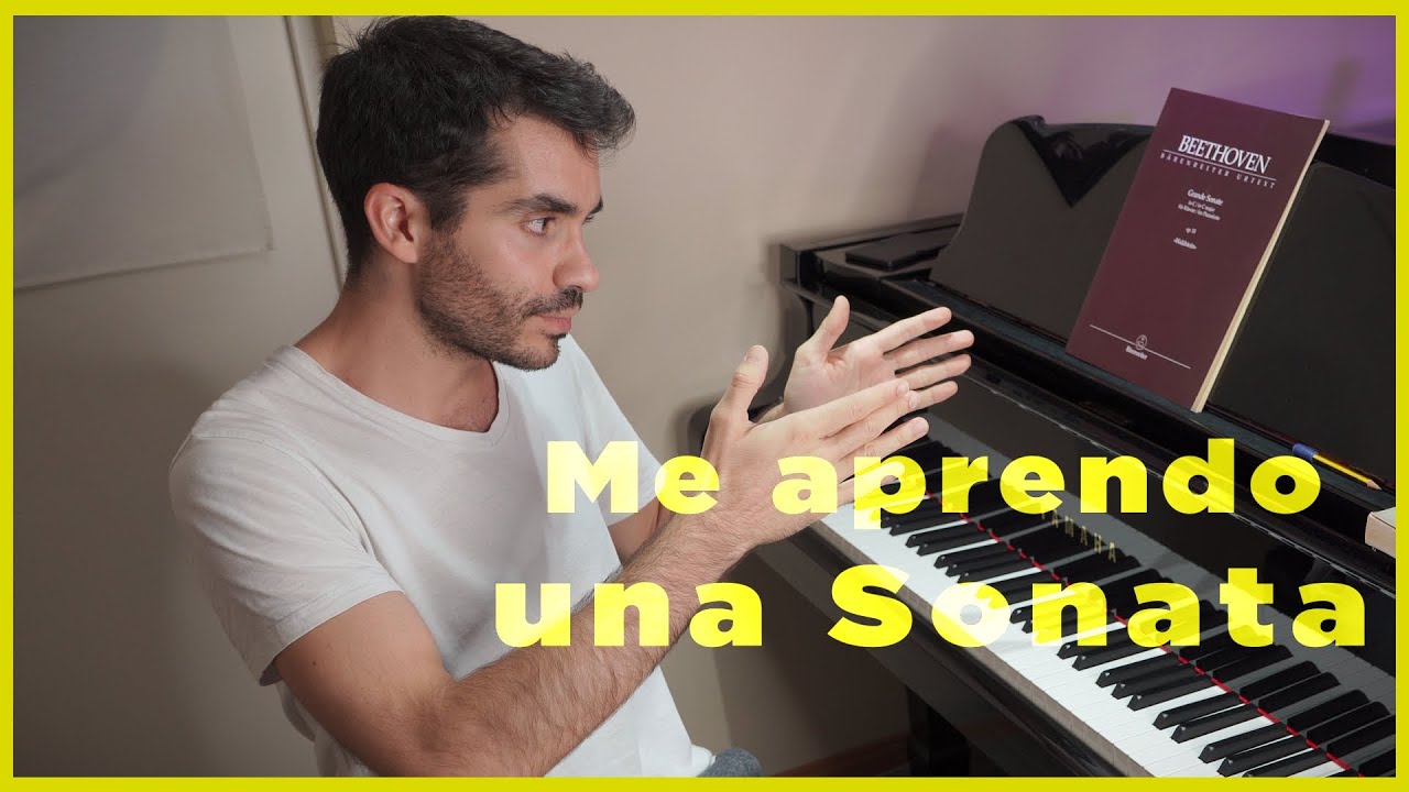 1. Me aprendo una Sonata de Beethoven (desde cero) PRIMERA PARTE