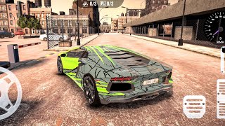 Lamborghini🧟‍♂️ Real car parking: parking master Android Gameplay Games #drivingsimulator 2020 screenshot 1