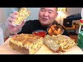 직접만든 ' 30알 말이 ' 식빵인줄.... 30 eggs roll MUKBANG