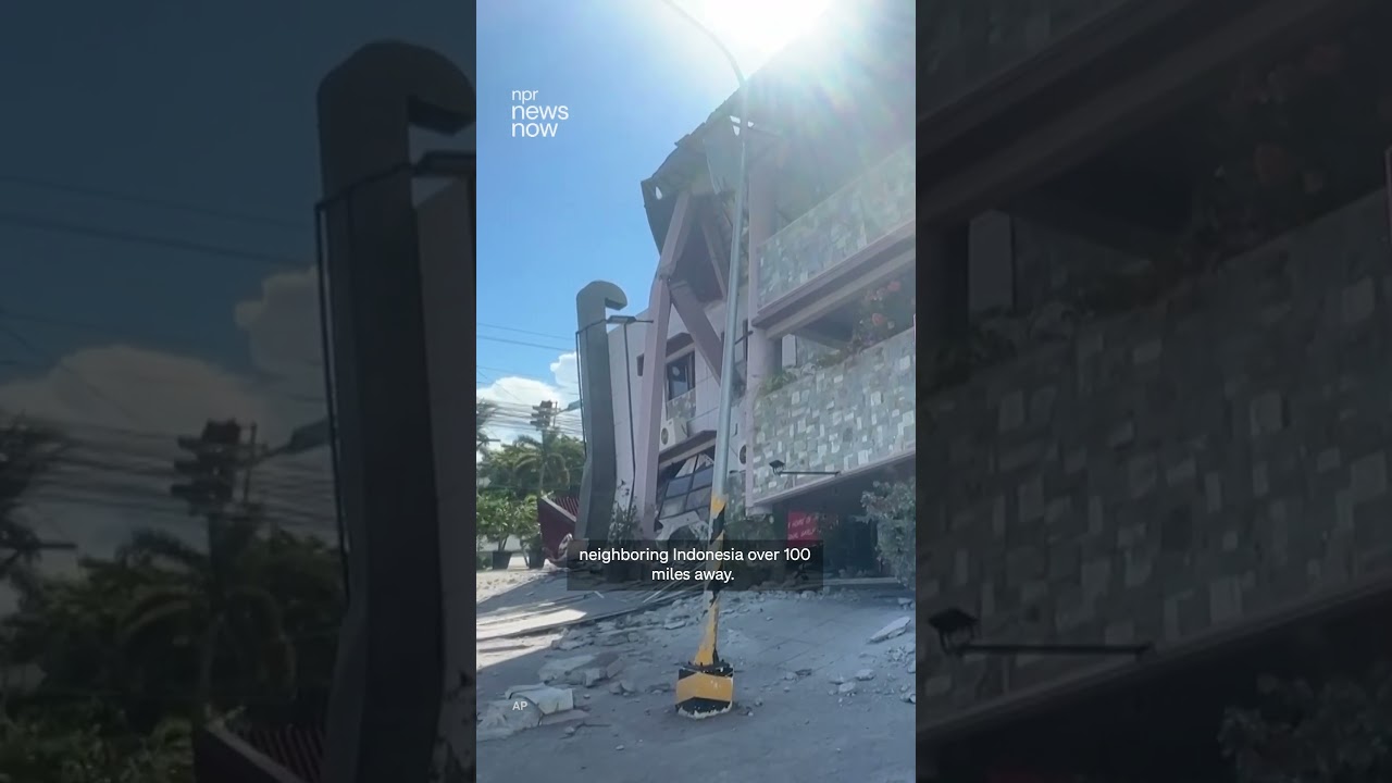 Magnitude 7.8 quake kills at least 32 in the Philippines