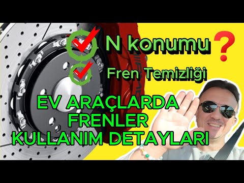 Fren Temizleme N konumu ve fren bakımı tesla