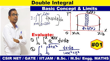 #01 Double Integral in Hindi | Type of Double Integral | Basic concept of double integral | IIT JAM