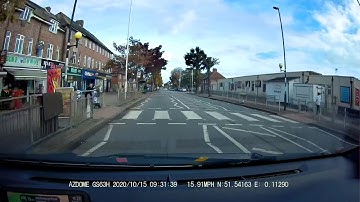 Serious fault failed to stop at the zebra crossing