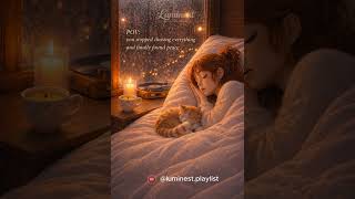 Late Night Rain Music for Overthinking Nights 🌧️ Relaxing Sleep, Study &amp; Calm Mind Ambience #shorts