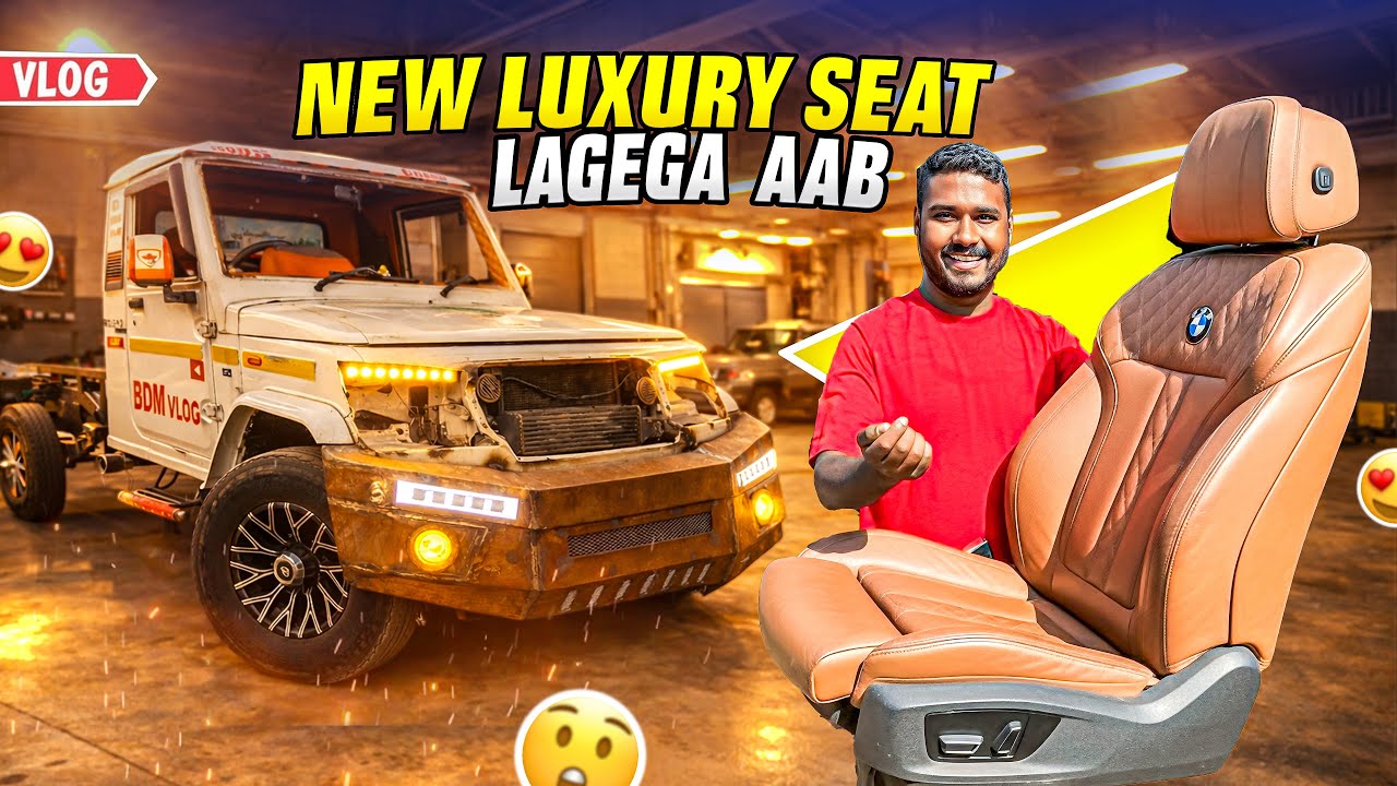 New Luxury Seat Install in Pickup Truck | Full Transformation🔥 