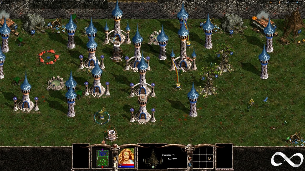 Warlords Battlecry III, AI Battle, Fey vs The Swarm