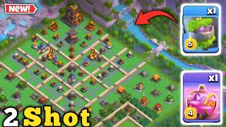 2 Shot Level 10 Capital Peak Powerful Attack | Clan Capital