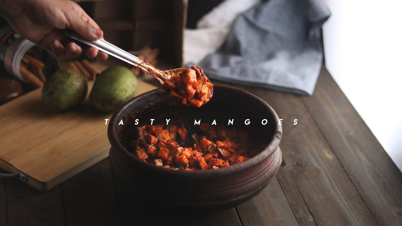 Tasty Mangoes - Food Vlog & Food Photography Styling | Mango Pickle | Jovab Geofery