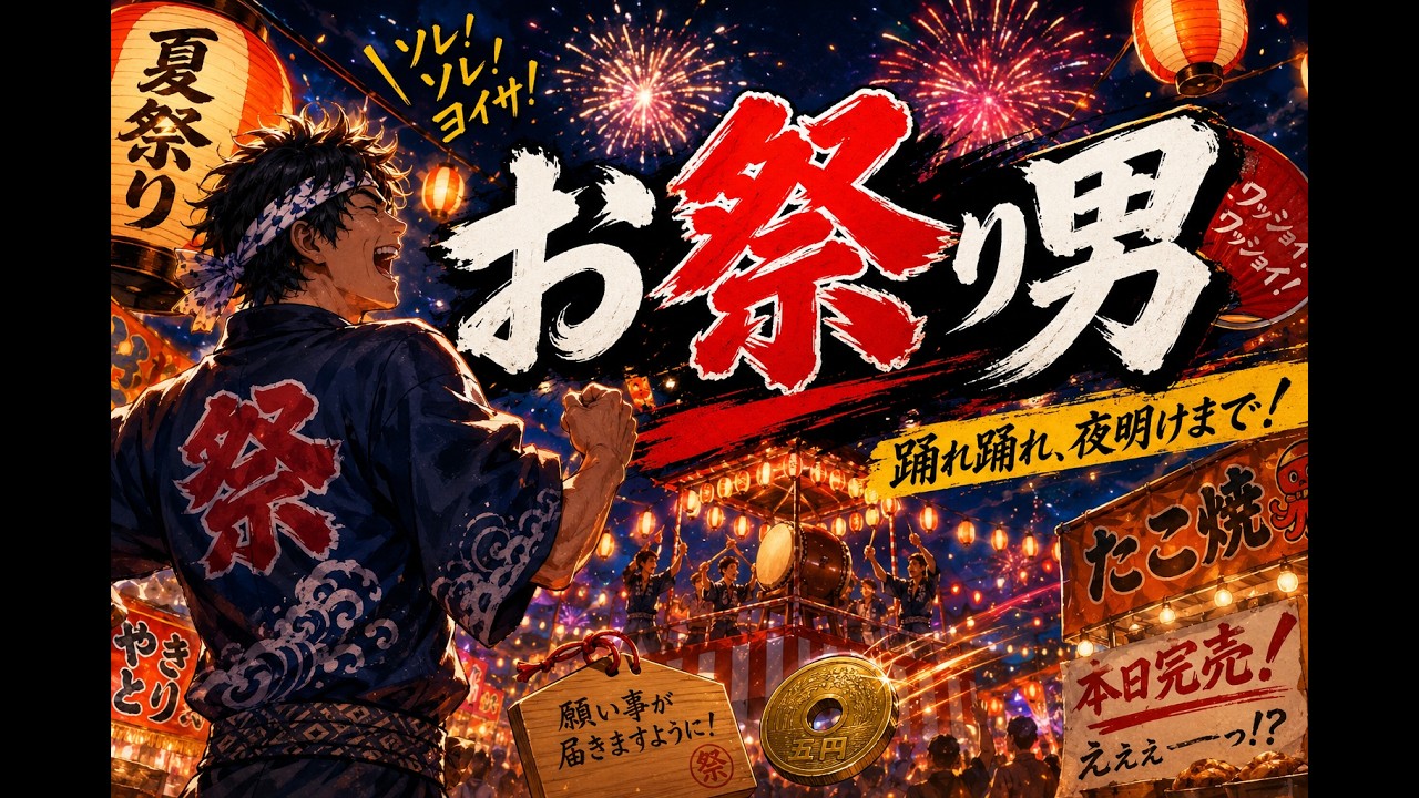 MUSIC_YAi】お祭り男 - YouTube