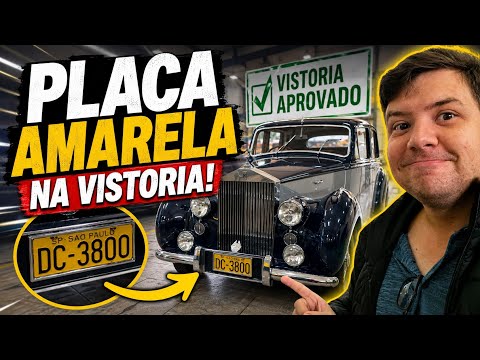 COMO FUNCIONA A VISTORIA DE UM CARRO COM PLACA AMARELA!??