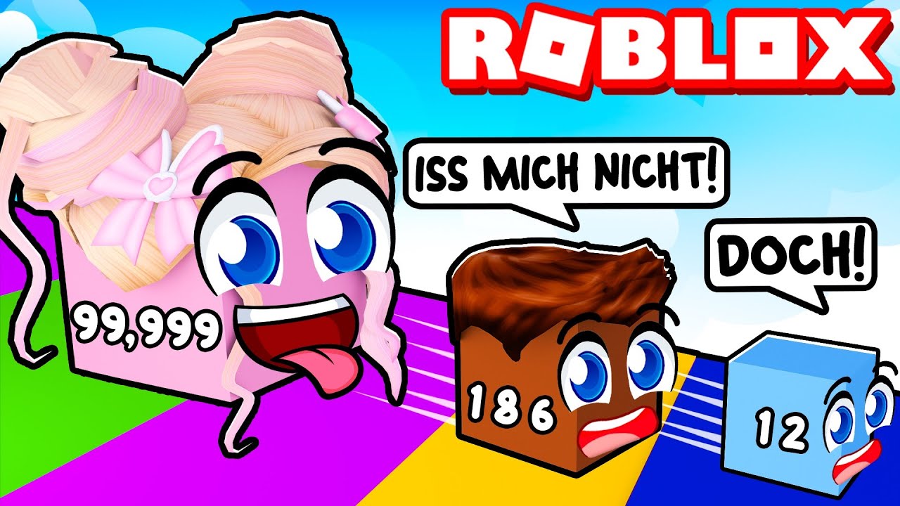 1000 BLÖCKE ESSEN & größer werden! 🌸 Roblox