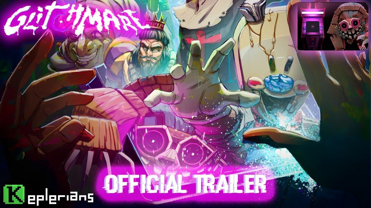 GLITCHMARE OFFICIAL TRAILER🕹️🐻 | Keplerians NEW GAME👹