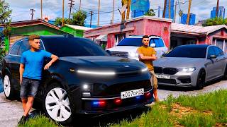 СДЕЛАЛ ЛЮТЫЙ ОПЕРСКИЙ ЛИСЯН! ШАШКИ И ОПАСНАЯ ЕЗДА НА ОПЕРСКОМ ЛИСЯНЕ! BLACK RUSSIA screenshot 1