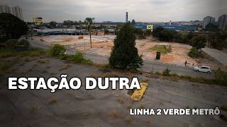 LINE 2 GREEN EXPANSION: FUTURE DUTRA STATION HAS FENCED AND CLEARED SITE UP TO METRO STANDARDS