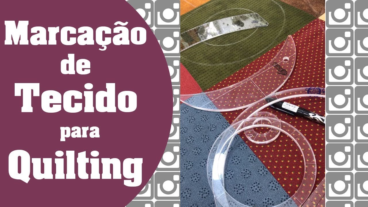 Como fazer a marcação no tecido para o Quilting | Ana Cosentino