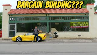 I SOLD MY FERRARI to become the dumbest real estate investor on YouTube (buying a 90 year old shop)