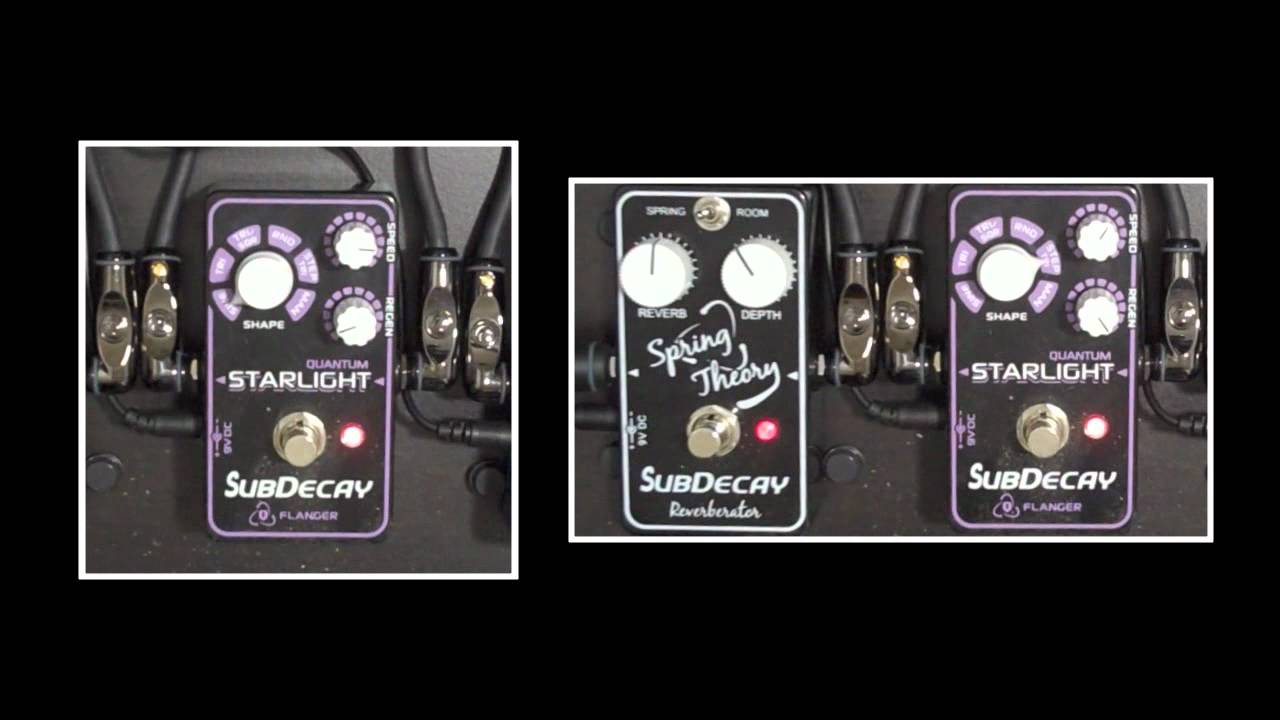 SubDecay Starlight Quantum Flanger フランジャ Starlight Quantum