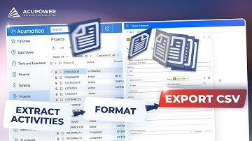 Power Automate + Acumatica ERP: Parse Activities & Create Excel Reports. Step by Step