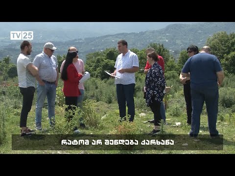 რატომ არ აშენდა ქარხანა