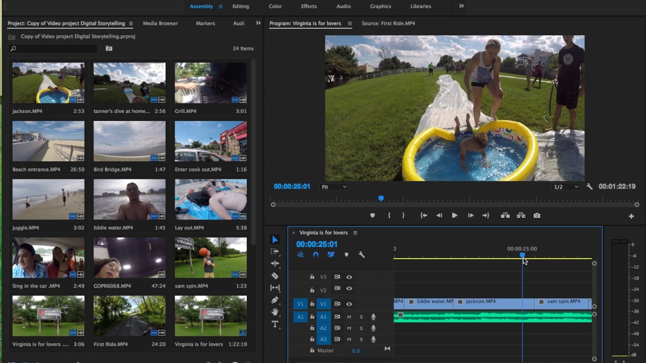 Premiere pro project - YouTube