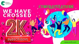 Hurray!! We Have Crossed 2,000 Subscribers