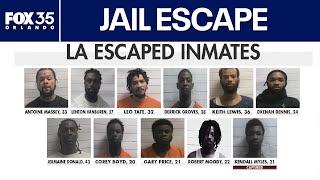 New Orleans jail escape: 7 of 10 inmates still on the loose