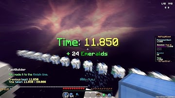 11.850 on mcplayhd onestack (easy)